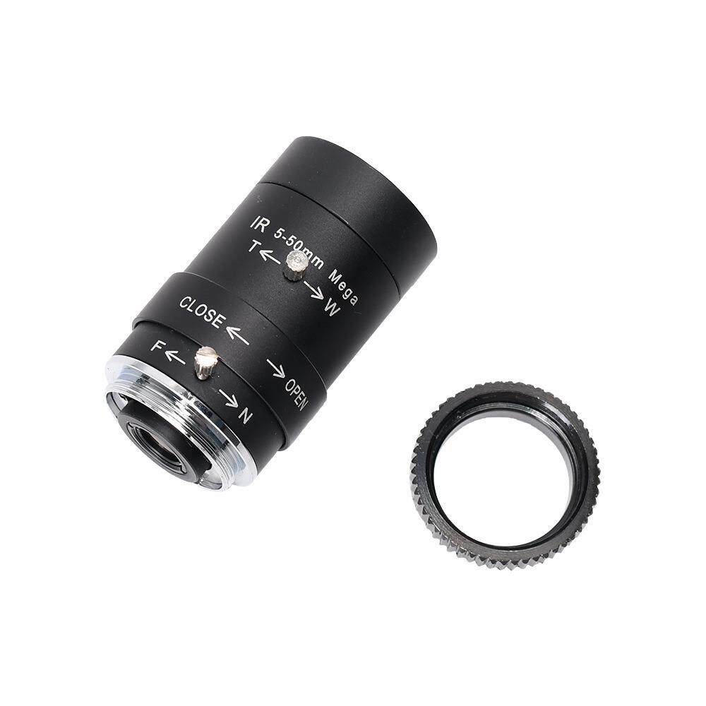 5-50mm手动光圈镜头无畸变远距变焦镜头高清监控枪机镜头