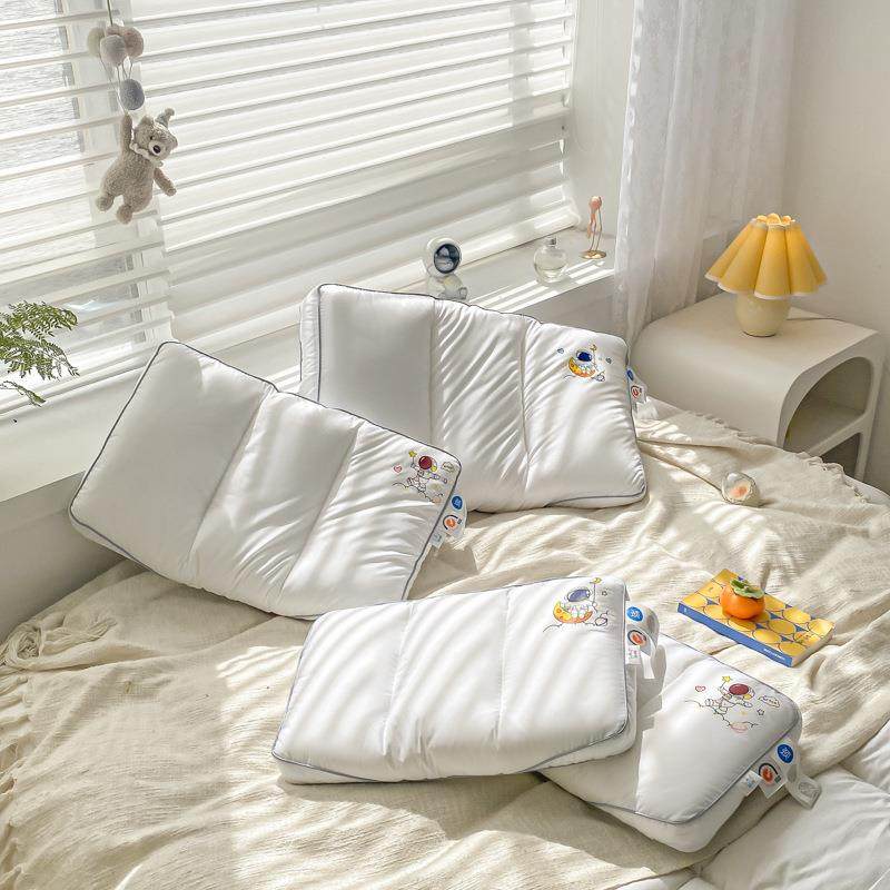 可爱卡通100S高支全棉纯色护颈枕印花枕芯柔软舒适儿童家用枕头,纺织面料/辅料/配套,纺织机械配件,淘宝优惠券,粉丝福利购,淘宝优惠卷