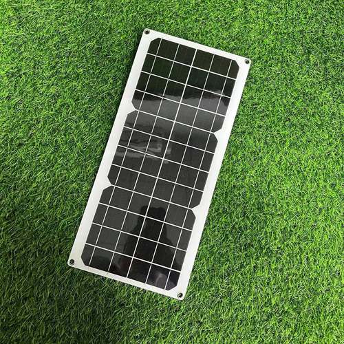 太阳能板套件单晶太阳能电池板户外应急移动充电typec接口