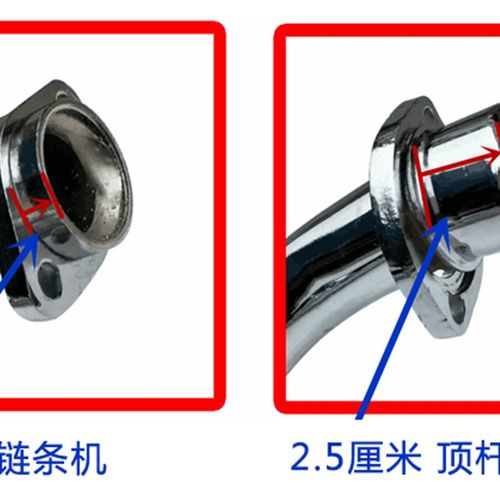 适用铃木GN125太子摩托车排气管太子HJ125-8排气管消声器静音烟筒
