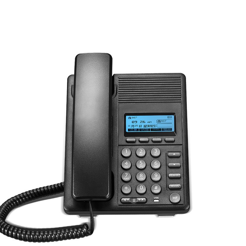 盈信Y10/Y10P网络IP电话机 POE供电SIP无线座机 高清语音多方会议