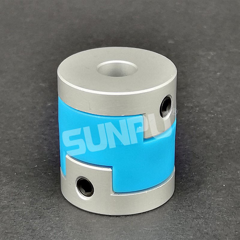 三普SXI16丝杆导轨模组滑台蓝十字形螺塞固定十字滑块联轴器CPO16