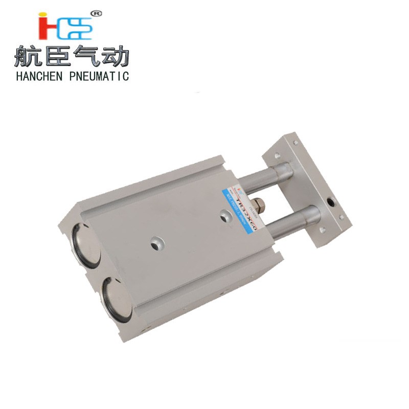亚德客型 CXS双杆液压气动 耐用小型迷你薄型TR32-60 SMC双轴气缸