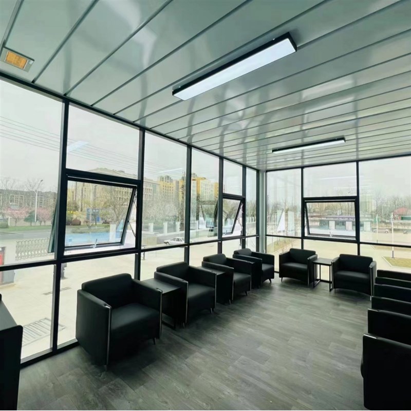 上海奉贤工地集装箱房打包箱房彩钢活动板房移动项目部民工生活区