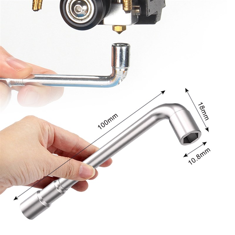 3d打印机配件 喷嘴打印头清洁工具组合套件 ESD镊子 套筒扳手套装