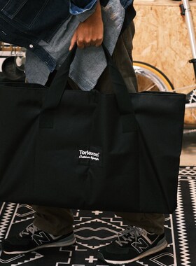 Toriexon战术收纳包网格桌露营桌子收纳袋黑色户外野营大容量储物