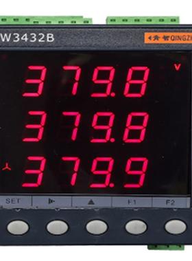 青智仪器ZW3414BD3415B3430B3431B3432B/BT功率表盘装表