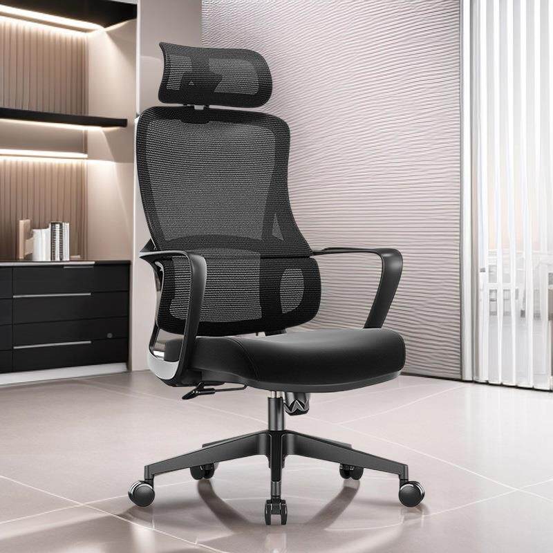 柜新款人体工学办公舒适椅都职腰员A010椅护久坐不累带头枕可调节