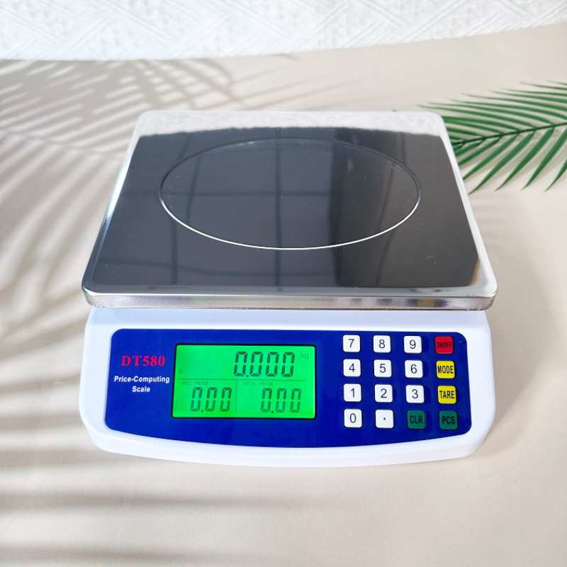 DT580厨房秤带钢盘高精度电子秤迷你计价秤家用烘焙台秤食物称