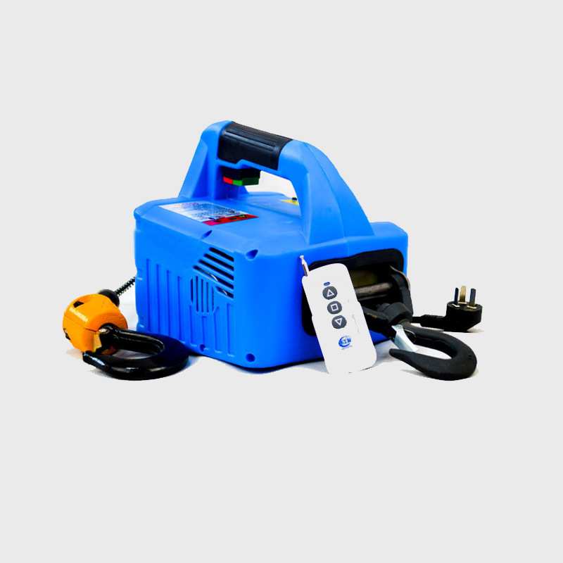 便携式牵引葫芦220v微型家用电动葫芦线控外贸小型钢丝绳电动葫芦