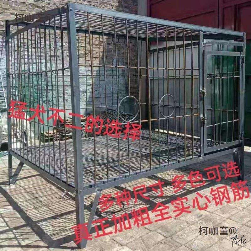 角铁钢筋狗笼中大型实心加粗抗细犬耐腐蚀藏种犬獒繁殖场德麦太保