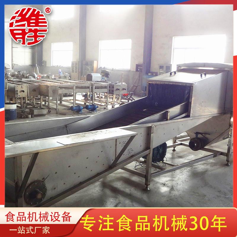 不锈钢鲜姜洗筐机设备 自动化不锈钢鲜姜清洗机设备 鲜姜清洗机