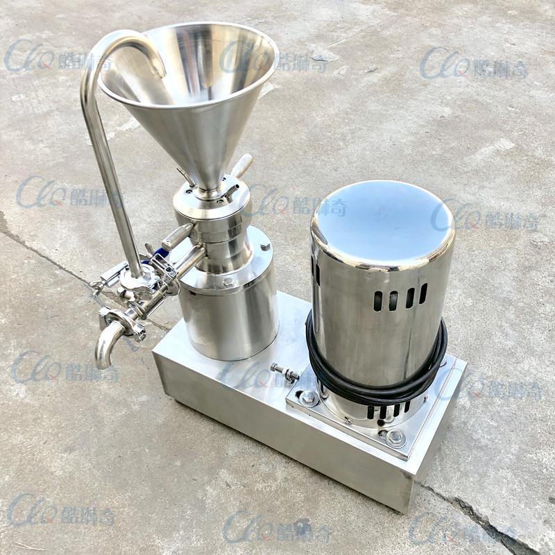 黑山栗米大米磨浆机 肠粉加工设备花生酱料研磨机花生奶加工设备