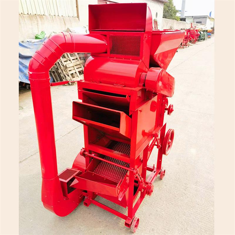 复脱款花生剥壳机双风机花生脱壳机柴电两用花生脱粒机打果子机