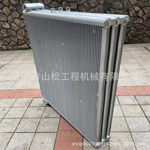 EX250-5A 670 470-3挖掘机水箱油散 中冷 散热器总成冷凝器配件