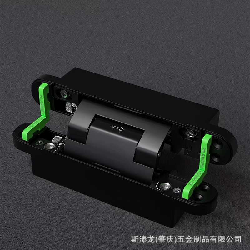 隐形门合页液压缓冲阻尼十字铰链暗门自动关门木门静音自关