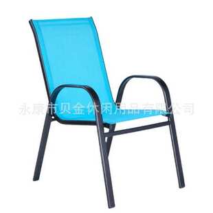 户外休闲堆高椅KD铁艺阳台家用室内奶茶店防水露天庭院桌椅组合