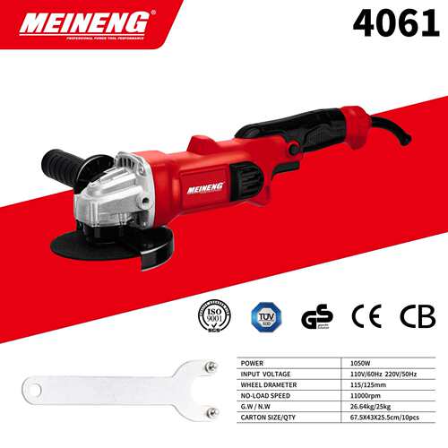 220V4061美能角磨机多功能切割机家用原装大功率手磨机抛光机