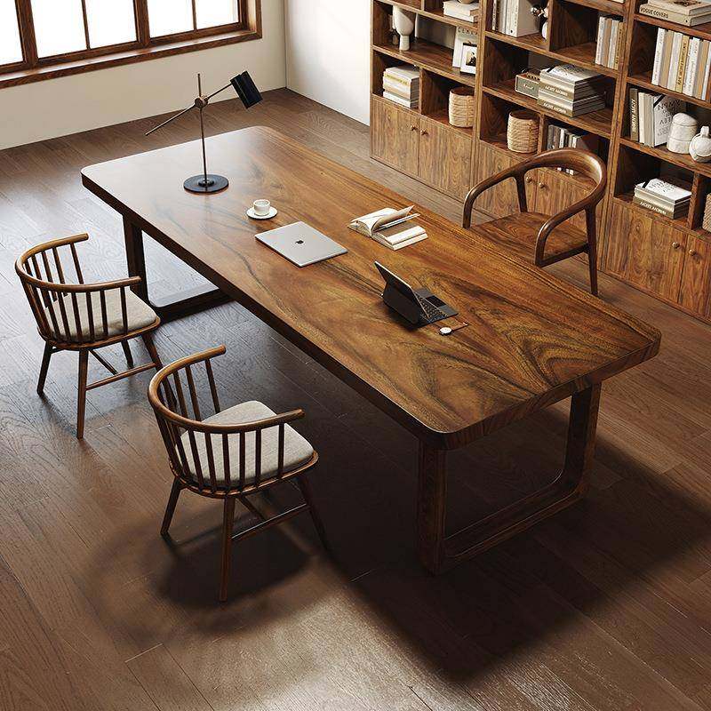南美胡桃木中式实木书桌客厅家用书房工作台办公书画学习桌大长桌,机械设备,其他机械设备,淘宝优惠券,粉丝福利购,淘宝优惠卷