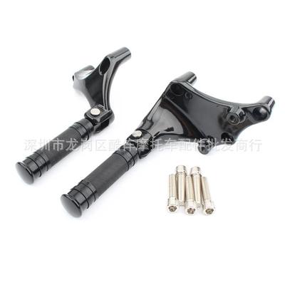 适用哈雷XL883XL1200X487214-20年后脚踏支架总成乘客脚踏