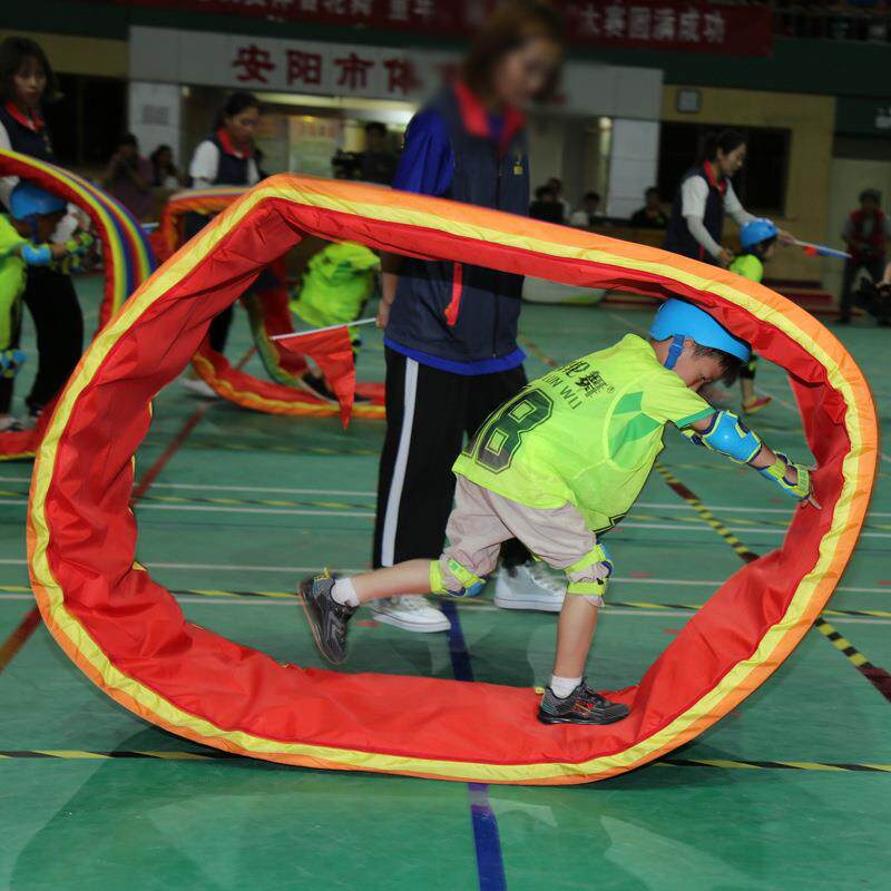 坦克圈软体爬行垫圈户外训练幼儿园拓展亲子车轮器材儿童感统垫子