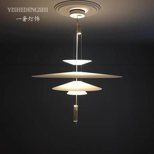 西班牙VibiaFlamingo极简餐厅吊灯现代设计师款卧室书房LED灯具