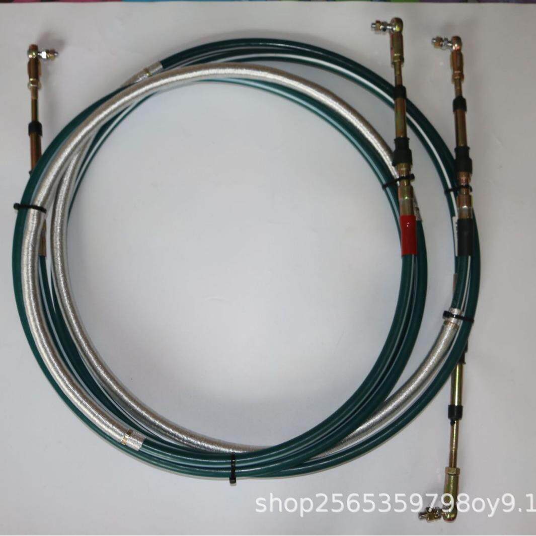 上汽红岩杰狮加粗排档线软轴新大康新金刚杰卡操纵档杆选换挡拉线