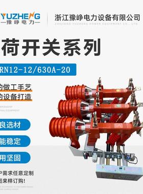 户内高压真空负荷开关FKRN12-12D/T125-31.5KA压气式负荷开关