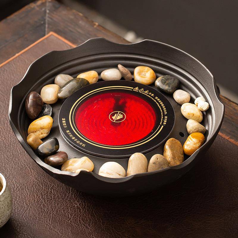 围炉煮茶家用客厅煮茶炉养生泡茶壶罐罐茶具套装电陶炉煮茶器专用图片