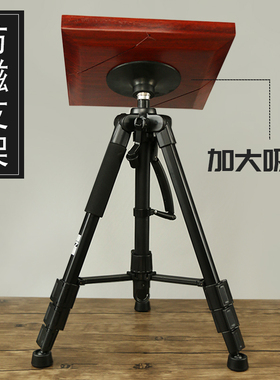 铜之心罗盘架风水激光专用三脚架吸盘支架全铝便携测量水平仪避磁