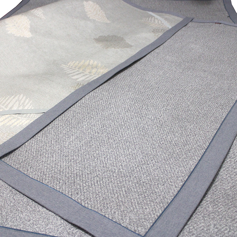 夏凉席印尼藤席双面灰色席冰丝加厚折叠床席 空调席1.5/1.8米