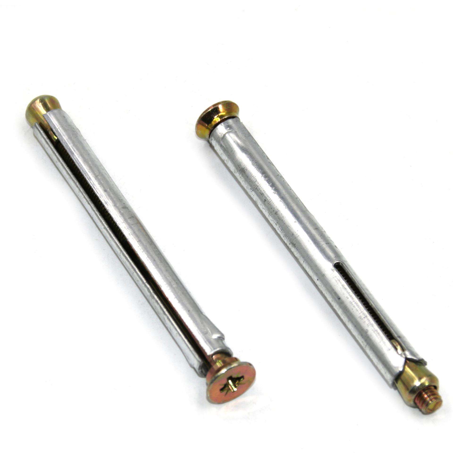 国标窗式壁虎螺丝门窗框架专用沉头十字金属套管膨胀螺丝
