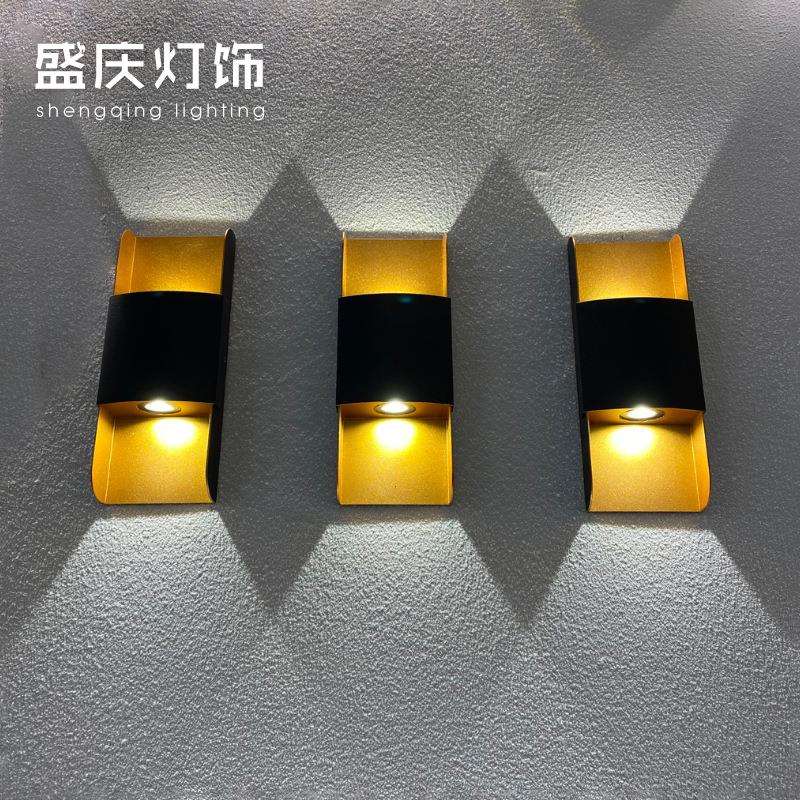 户外灯壁灯楼梯过道防水壁灯北欧现代简约室外外墙灯庭院阳台壁灯
