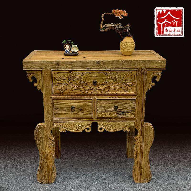 老门板实木玄关桌明清古典隔断装饰原木中式斗柜供桌老榆木玄关柜,标准件/零部件/工业耗材,车间地垫,淘宝优惠券,粉丝福利购,淘宝优惠卷