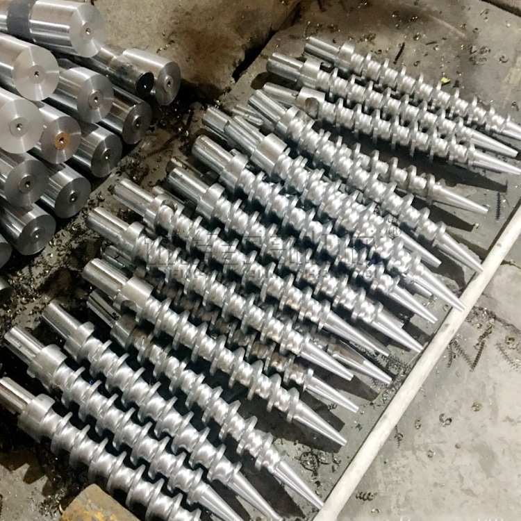 供应制炭机螺旋推进器 机制木炭机成形筒配件齐全 50木炭机推进器