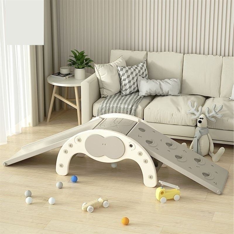 梯子软包宝宝感觉统合训练攀爬梯婴儿爬行楼梯室内滑梯大号家庭滑