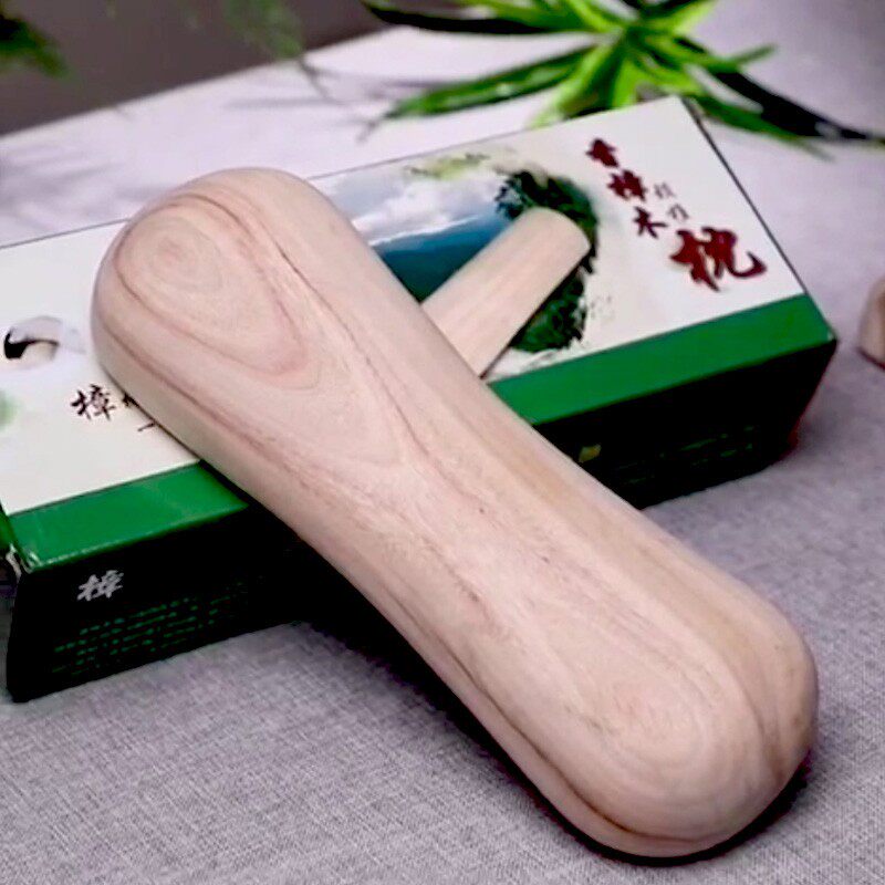 天然香樟木颈椎枕硬枕头实木护颈枕腰枕靠背原木硬腰椎枕工厂直销