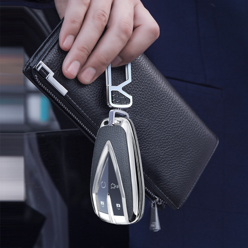 适用2022长安cs75plus钥匙套逸动plus男cs55p扣cs35壳22款车unit