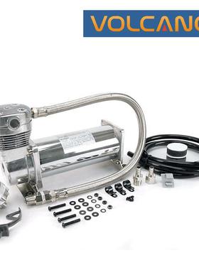 VOLCANO12V直流-40℃工作高压气泵充打气机空气压缩机IP67级480C