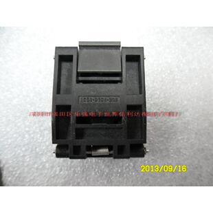 IC烧录座QFP-80PH0.5MMIC51-0804-808带盖子测试座