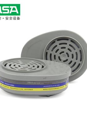 梅思安10120743GMB滤片（原编号815356）防酸性气体优越系列面罩