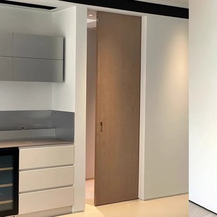 折叠门隔断门吊轨门口袋门厕所卫生间门厨房三联动无轨折叠推拉门