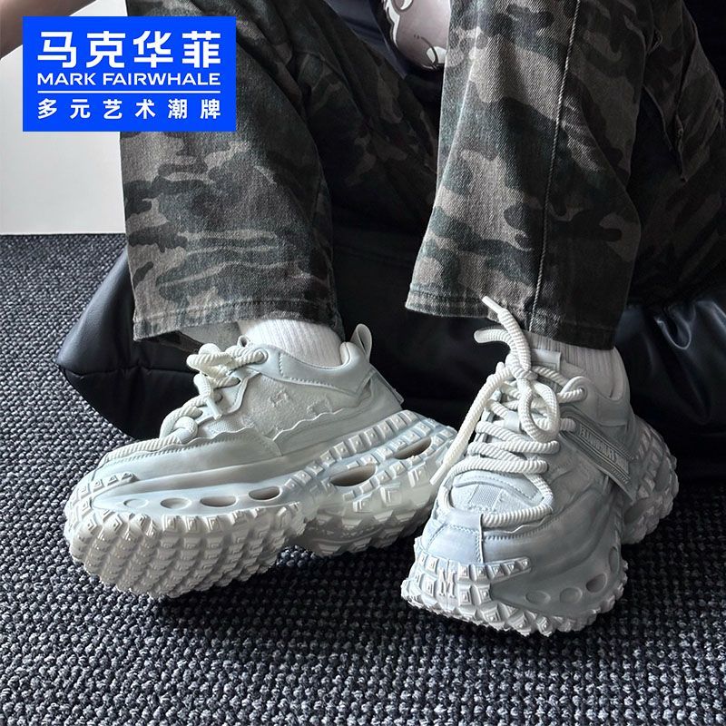 【胡夏同款】马克华菲老爹鞋男鞋增高运动鞋板鞋休闲低帮情侣鞋
