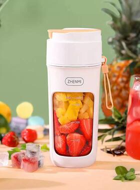臻榨汁机小型便携式家米用多功能52114水果果炸汁电机迷你动搅拌