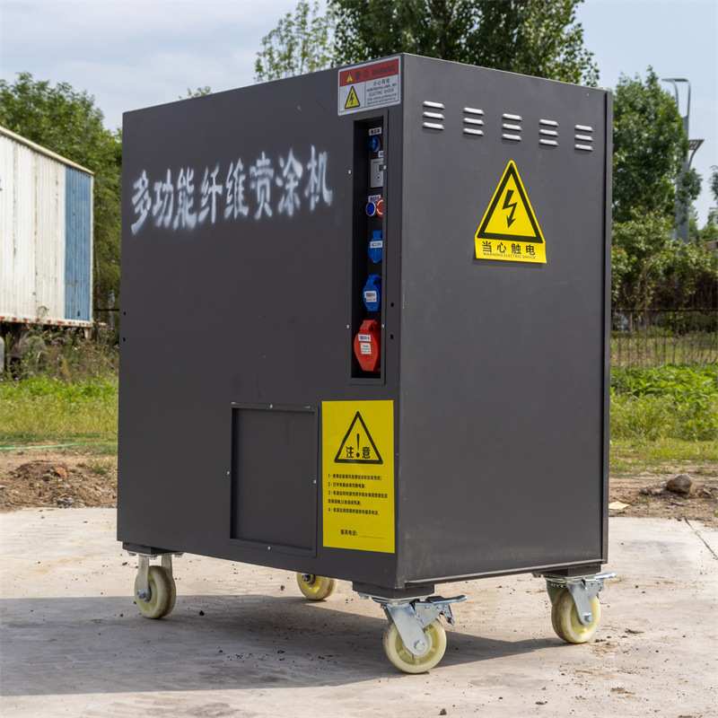 无机多纤维喷涂机价格 CNMC-3000型玻璃棉纤维喷涂设备 15米管路
