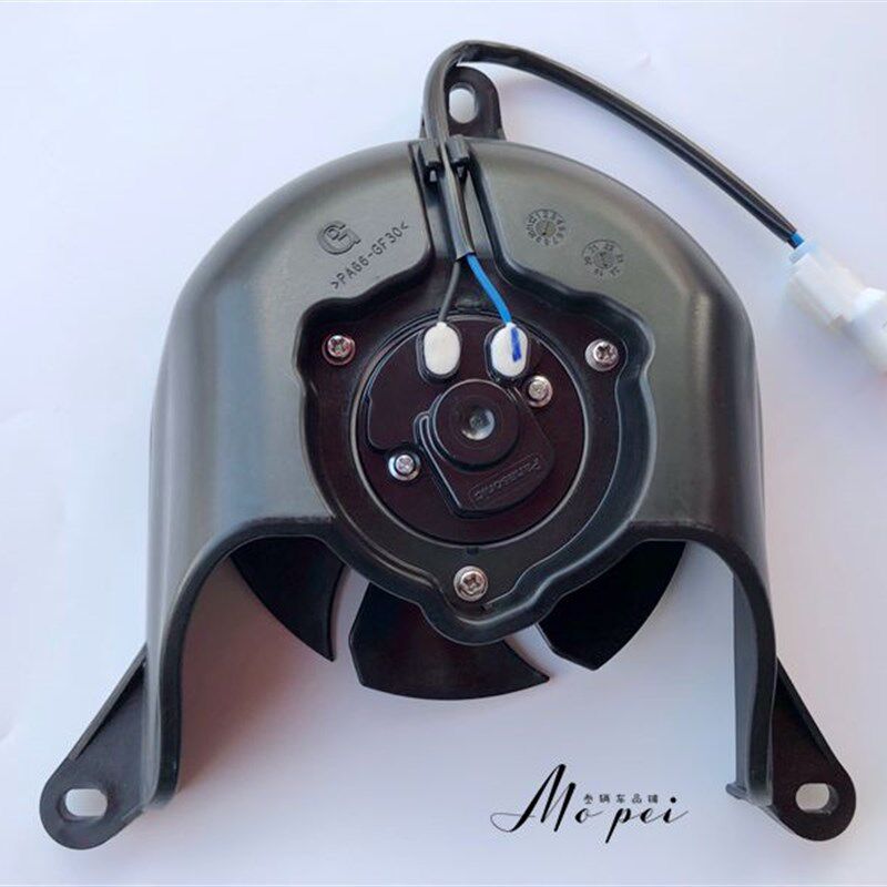 适用春风摩托车配件CF250-6水箱风扇春风250SR散热器风扇电机水冷