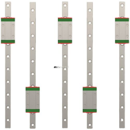 VORON 0.1 专用线轨直线导轨带滑块 MGN7 镀镍防锈 150mm长 林邓