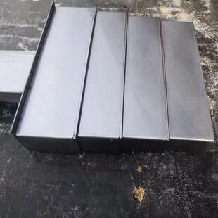 数控机导轨钢板防护直线床伸缩式 不尘锈钢FCT防罩切割机罩阻燃护