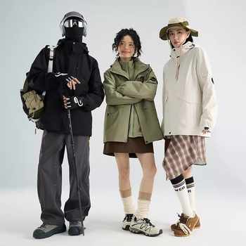 唐狮秋冬款冲锋衣三合一两件套券后79.9元包邮 唐狮秋冬款冲锋衣三合一两件套券后79.9元包邮