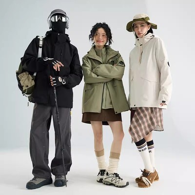 唐狮DESSO秋冬款冲锋衣三合一2025加厚保暖防风防水休闲运动外套